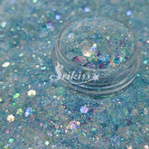 Glacier Iridescent Chunky Glitter - Blue Glitter